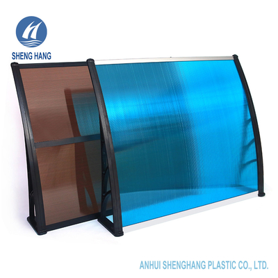 100 * 120cm Polycarbonate nhựa Bạt PC Cửa sổ Cửa sổ mái hiên Bảo vệ mưa đá