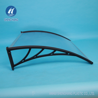 Tấm che nắng bên ngoài Bạt che cửa bằng nhựa polycarbonate trong suốt