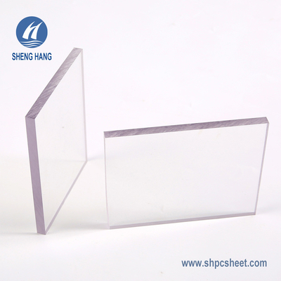 Tấm rắn bằng nhựa polycarbonate trong suốt với lớp bảo vệ chống tia cực tím hai mặt