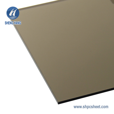 Tấm polycarbonate rắn bằng nhựa đồng để bảo vệ chống tia cực tím cho mái nhà