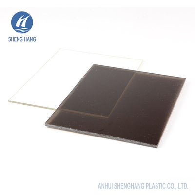 Tấm polycarbonate rắn bằng nhựa đồng để bảo vệ chống tia cực tím cho mái nhà