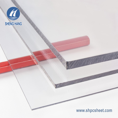 Tấm rắn Polycarbonate trong suốt với lớp chống tia UV hai mặt