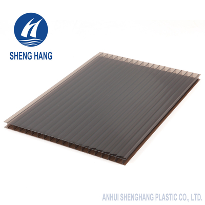 Màu xanh lá cây đầy màu sắc xanh lá cây đầy màu sắc tấm poly cacbonat PC rỗng để trang trí
