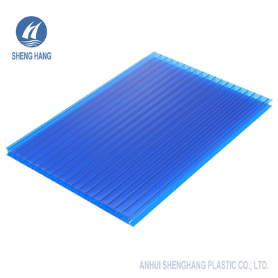 Tấm polycarbonate đôi tường bằng nhựa Độ dày 6mm