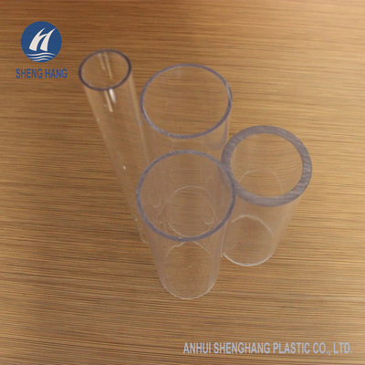 Ống tròn đùn nhựa acrylic trong suốt rõ ràng