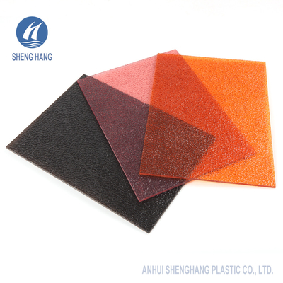 Lichee Mẫu PC Tấm Polycarbonate nổi ASTM D648 1220 * 2440mm