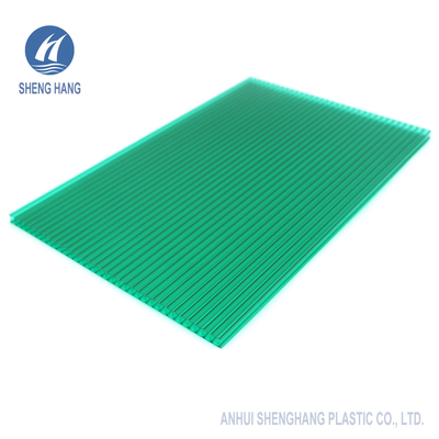 Tấm polycarbonate đôi tường 2.1 * 6m 8mm 1.5kg / M2 Thân thiện với môi trường