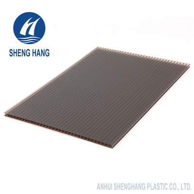 Hội thảo Tấm lợp Polycarbonate đôi tường SGS 10mm Tấm lợp đồng