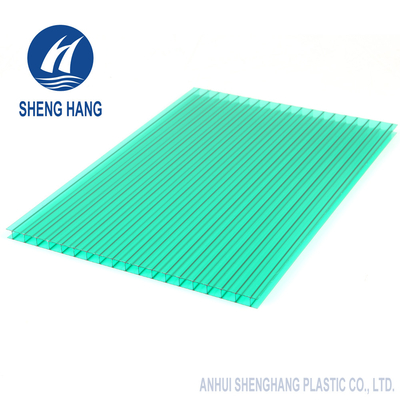 Tấm polycarbonate trắng hai lớp  màu trắng nhẹ chống mài mòn