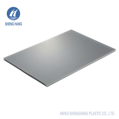 Tấm lợp nhà kính Polycarbonate đôi tường chống cháy Khả năng truyền tải cao