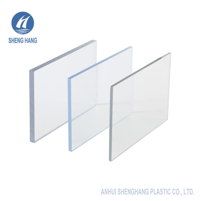 Tấm rắn Polycarbonate trong suốt Coextorated được đánh bóng 4mm ASTM D1003