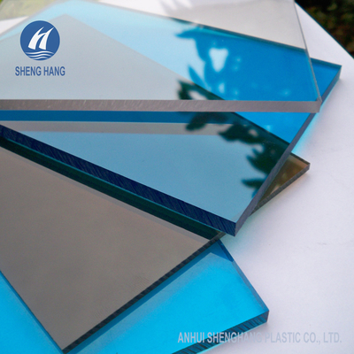 Tấm nhựa Polycarbonate có màu xanh lam