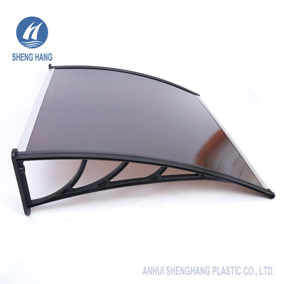 Cửa Bạt che bằng nhựa Polycarbonate Ánh sáng mặt trời UV Mưa tuyết