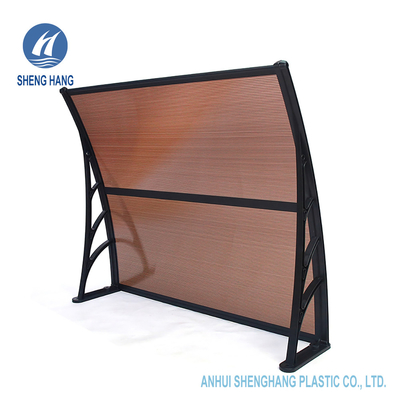 Cửa sổ 1000 × 1200mm Mái hiên bằng nhựa Polycarbonate rỗng Tán 50 Micron