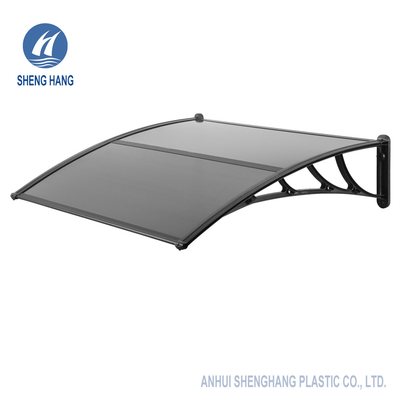 Lều màu xám Giá đỡ bằng nhựa Polycarbonate nhựa 4mm 5mm