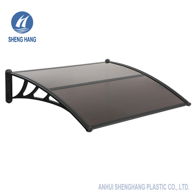 Lều màu xám Giá đỡ bằng nhựa Polycarbonate nhựa 4mm 5mm