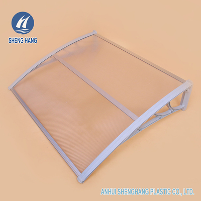 Khả năng chống chịu thời tiết Polycarbonate PC Canopy trên cao Cửa sổ cửa sổ mái hiên