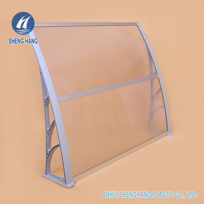 Khả năng chống chịu thời tiết Polycarbonate PC Canopy trên cao Cửa sổ cửa sổ mái hiên