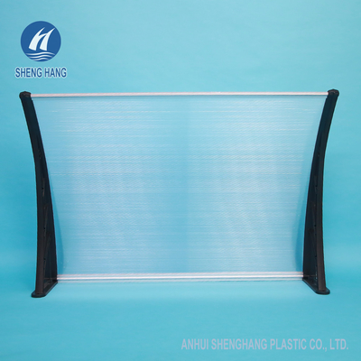 Tấm che nắng bên ngoài Bạt che cửa bằng nhựa polycarbonate trong suốt