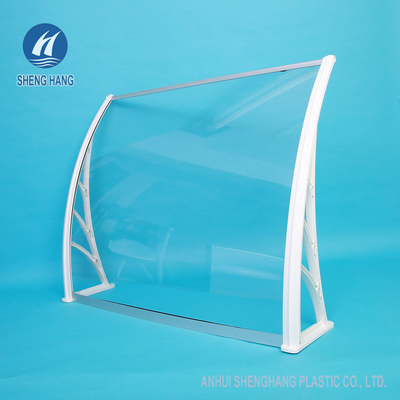 Tự làm 1,2 * 0,8m Mái hiên bằng nhựa Polycarbonate trong suốt có độ bền cao chống rách