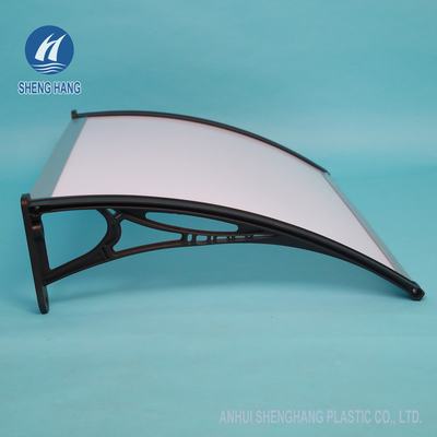 Hiện đại, đơn giản bằng nhựa tự làm mái hiên bằng nhựa Polycarbonate nhẹ Tán máy tính
