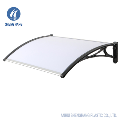 Hiện đại, đơn giản bằng nhựa tự làm mái hiên bằng nhựa Polycarbonate nhẹ Tán máy tính