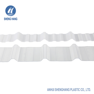 Tấm lợp polycarbonate màu nâu đục SGS Tấm lợp nhựa 80um 900mm