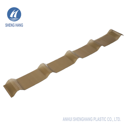 Tấm lợp nhà kính polycarbonate sóng trong suốt Nhựa 50um chống tia cực tím