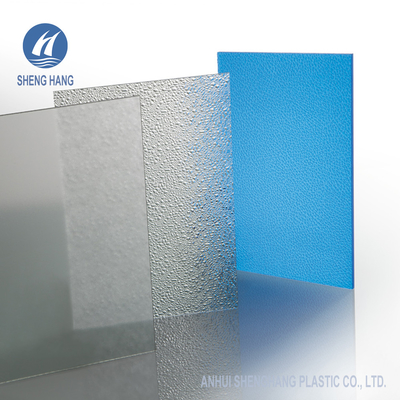 ASTM D638 Tấm polycarbonate nổi rõ ràng Lớp phủ UV PC UL94 V2