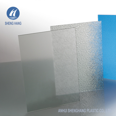 Tấm Polycarbonate mịn phủ nhung mịn được bảo vệ UV 1.8mm SGS
