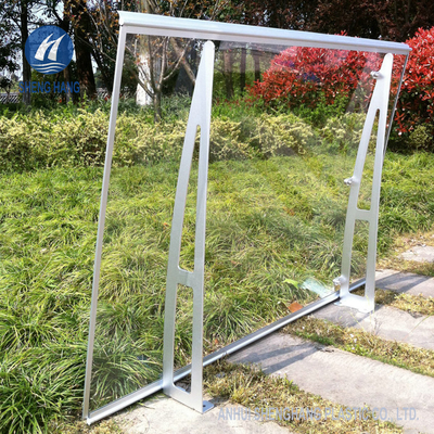 Cửa hiên 3mm Clear Poly Carbonate Canopy chống hợp kim nhôm