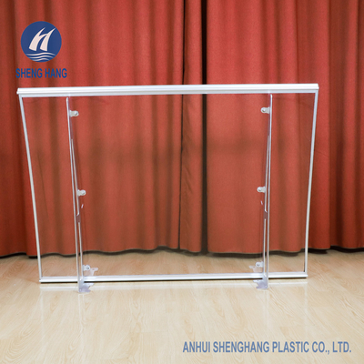 55 '' X 35 &quot;Cong Poly Carbonate Canopy Giá đỡ Alu Mái hiên cửa sổ