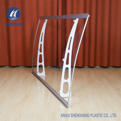 Cửa 4,6ft Poly Carbonate Canopy Polycarbonate bền chống va đập