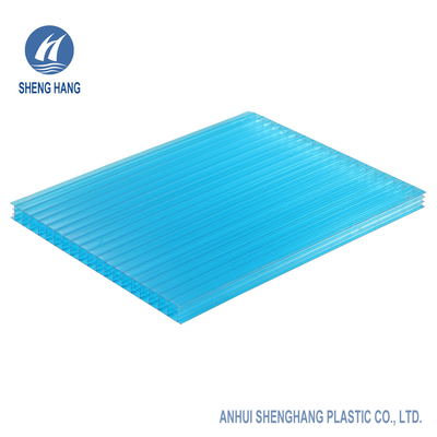 Hiệu suất che chắn nhiệt Tấm xốp Polycarbonate 50um Chống tia UV 16mm OEM