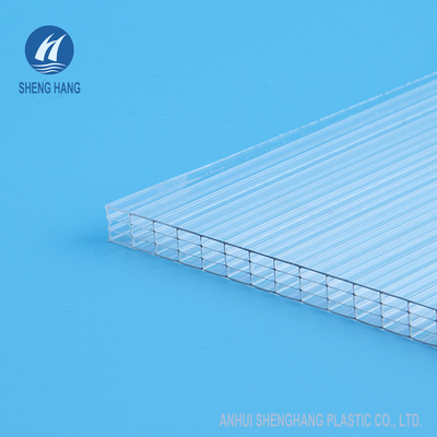 Hiệu suất che chắn nhiệt Tấm xốp Polycarbonate 50um Chống tia UV 16mm OEM