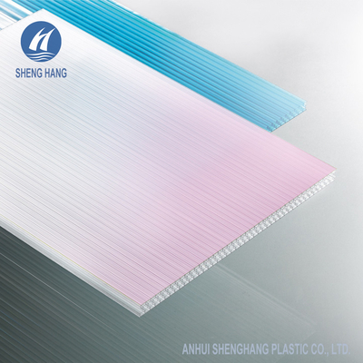 Tấm Polycarbonate dạng tổ ong rỗng tế bào OEM 2.1 * 3m Cách nhiệt