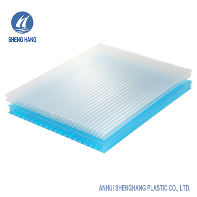 Tấm Polycarbonate dạng tổ ong chống tia UV 6mm đến 12mm cho nhà kính