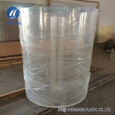 Ống acrylic đúc rõ ràng lớn 9,8ft OD400mm PMMA xi lanh chống va đập