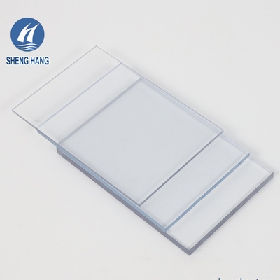 Poly cacbonat tấm rắn Uv được bảo vệ 4x8 Tấm polycarbonate trong suốt